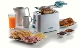 Ariete Breakfast Toaster 157/04, bílý