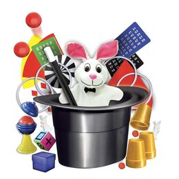 Škola kouzel - Kouzelný klobouk 125 triků + Dárek v hodnotě 250Kč