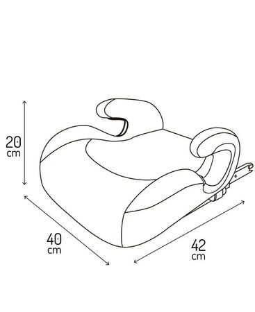 Podsedák MoMi VENKO Isofix I-Size růžový