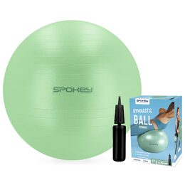 Spokey FITBALL Gymnastický míč, 65 cm, zelený