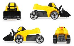 Auto Giga Trucks nakladač plast 65cm v krabici 34x70x30cm