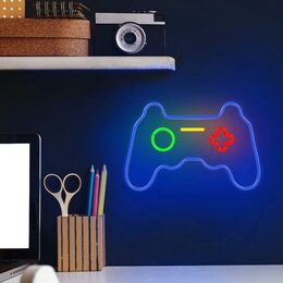 Dekorativní PLEXI LED neon Gamepad multicolor