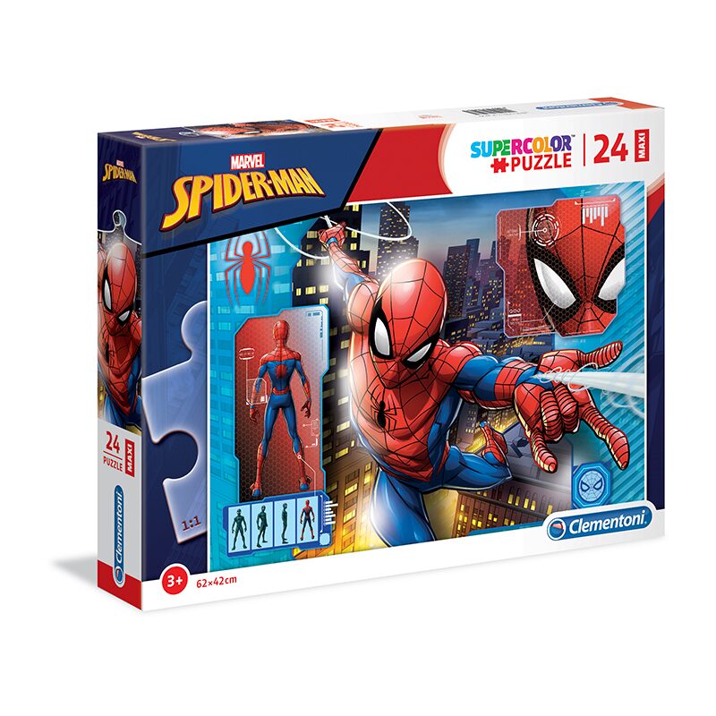 Clementoni - Puzzle Maxi 24 Spider-Man