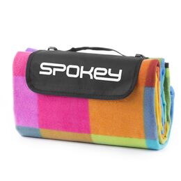 Spokey PICNIC COLOUR Pikniková deka s popruhem 130x150 cm