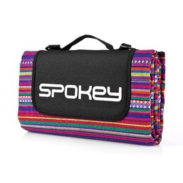 Spokey PICNIC TRIBE Pikniková deka s popruhem, 140x180 cm