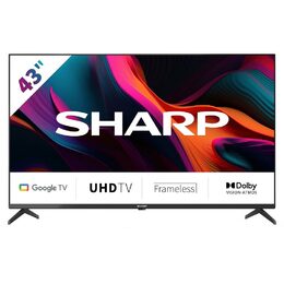 43GL4260E GOOGLE FRAMELESS UHD TV SHARP