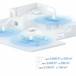 WiFi router TP-Link Deco X10(1-pack) AX1500, WiFi 6, 2x GLAN, 2,4/5GHz