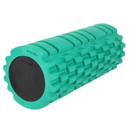 Spokey MIX ROLL Masážní fitness válec 2v1, 33 cm, zelený