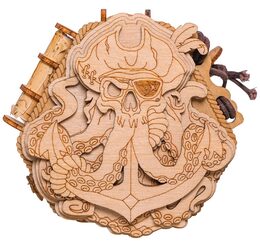 EscapeWelt Dřevěný hlavolam Blackbeard&#039;s Compass