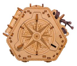 EscapeWelt Dřevěný hlavolam Blackbeard&#039;s Compass