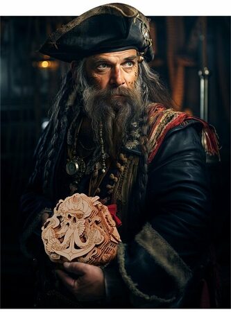 EscapeWelt Dřevěný hlavolam Blackbeard&#039;s Compass