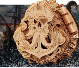 EscapeWelt 3D dřevěný hlavolam "Blackbeard&#039;s Compass"