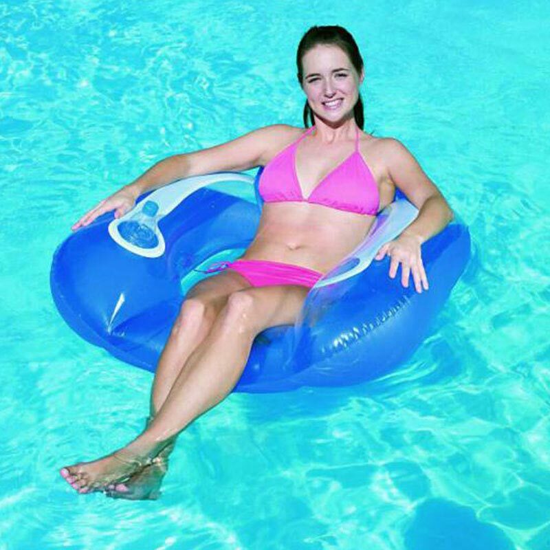 BESTWAY 43097 - Nafukovací křeslo s opěrkou 102 x 94 cm