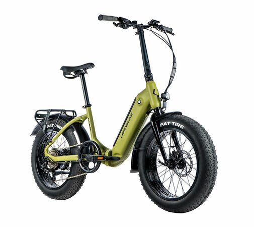 Elektrokolo Leader Fox CODY FAT BIKE,20" M:2024-1 army