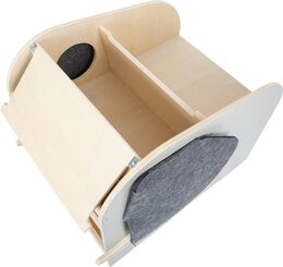 small foot Box na hračky se sedadlem a kolečky slon Wildlife