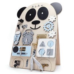 Manibox Senzorická deska Activity board panda Alan