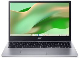 Ntb Acer Chromebook 315 (CB315-5H-C2XJ) Intel Core N-N100, 15.6", 1920 x 1080 (FHD), RAM 8GB, SSD 128GB, Intel UHD Graphics , Chrome OS  - stříbrný