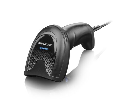 Čtečka Datalogic GD4590 Gryphon 2D, HD, černý, USB, stojánek