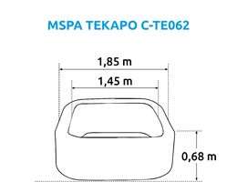 Nafukovací vířivka Marimex  MSPA Tekapo C-TE062