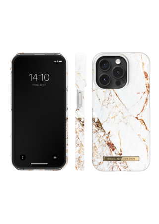 Ochranný kryt Fashion iDeal Of Sweden pro iPhone 15 Pro Carrara Gold