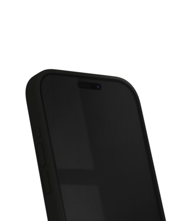 Silikonový ochranný kryt iDeal Of Sweden pro iPhone 15 Pro Black