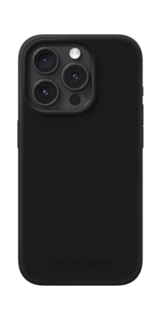 Silikonový ochranný kryt iDeal Of Sweden pro iPhone 15 Pro Black