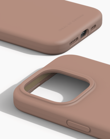 Silikonový ochranný kryt s Magsafe iDeal Of Sweden pro iPhone 15 Pro Blush Pink