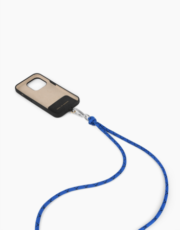 Univerzální šňůrka na krk pro telefony se zadním krytem cobalt blue