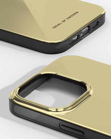 Ochranný kryt Clear Case iDeal Of Sweden pro iPhone 15 Pro Mirror Gold