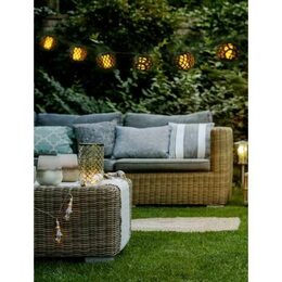 GRUNDIG Solární světelný řetěz  lucerny 8 lamp ED-247660