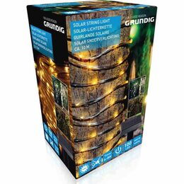 GRUNDIG Solární světelný řetěz venkovní 10 m ED-214553