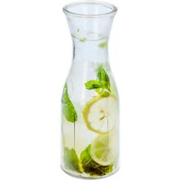 ALPINA Sklenice s víčkem, brčkem a karafou sada na limonádu 5 ks ED-249864