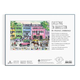 Galison Puzzle Michaela Storrings Vánoce v Charlestonu 1000 dílků