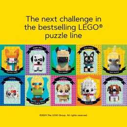 Chronicle Books Puzzle LEGO® Zvířecí kamarádi 1000 dílků