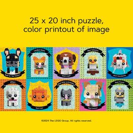Chronicle Books Puzzle LEGO® Zvířecí kamarádi 1000 dílků