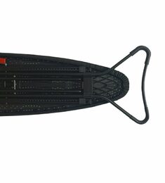 Žehlicí prkno Rolser K-Surf Black Tube 130 x 37 cm - stříbrné