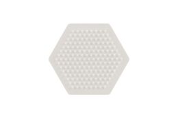 Podložka na zažehlovací korálky - kolečko,čtverec,šestiúhelník 3ks v sáčku 9x9cm