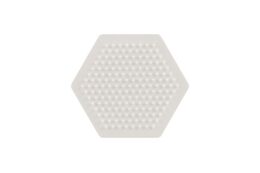 Podložka na zažehlovací korálky - kolečko,čtverec,šestiúhelník 3ks v sáčku 9x9cm