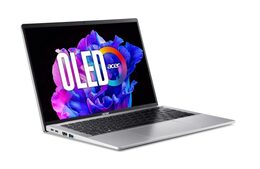 Ntb Acer Swift Go 14 (SFG14-72-51V8) INTEL Core U5-125H, 14", RAM 16GB, SSD 1024 GB, Intel Arc Graphics, FPR, Microsoft Windows 11 Home - stříbrný