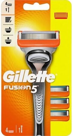 Gillette Fusion5 + 4 ks hlavic