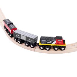 Bigjigs Rail CN nákladní vlak + koleje