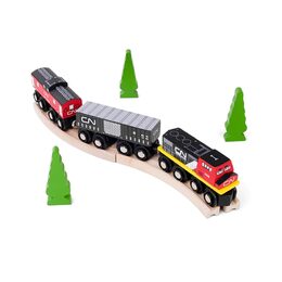 Bigjigs Rail CN nákladní vlak + koleje