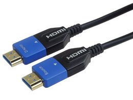 Kabel PremiumCord Ultra High Speed HDMI 2.1 optický 8K@60Hz 4K@120Hz 20m zlacený