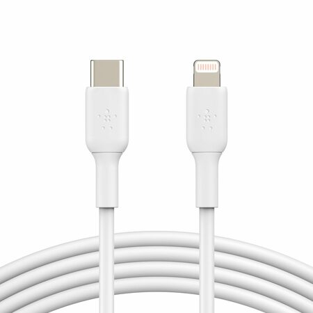 Belkin BOOST CHARGE™ USB-C kabel s lightning konektorem, 2m, bílý