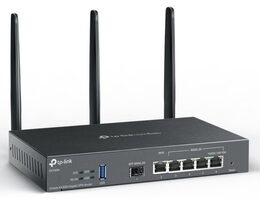 Router TP-Link ER706W VPN WiFi 6, 1x GWAN + 4x GWAN/LAN + 1x GWAN/LAN SFP, USB,  Omáda SDN