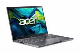Ntb Acer Aspire 14 (A14-51M-59K1) i5-120U, 14", 1920 x 1200 WUXGA , RAM 16GB, SSD 512GB, Intel Iris Xe , FPR, Microsoft Windows 11 Home  - šedý