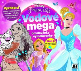JIRI MODELS Vodové mega omalovánky/ Princezny
