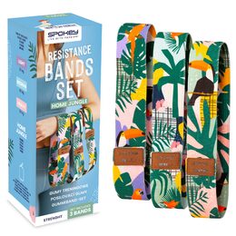 Spokey BLOSSOME Sada fitness bavlněných gum, 3 ks + obal