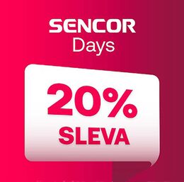 Slevový kupón Sencor 20% EBERRY20