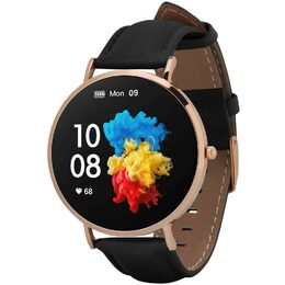 Smartwatch Verona gold black derm GARETT